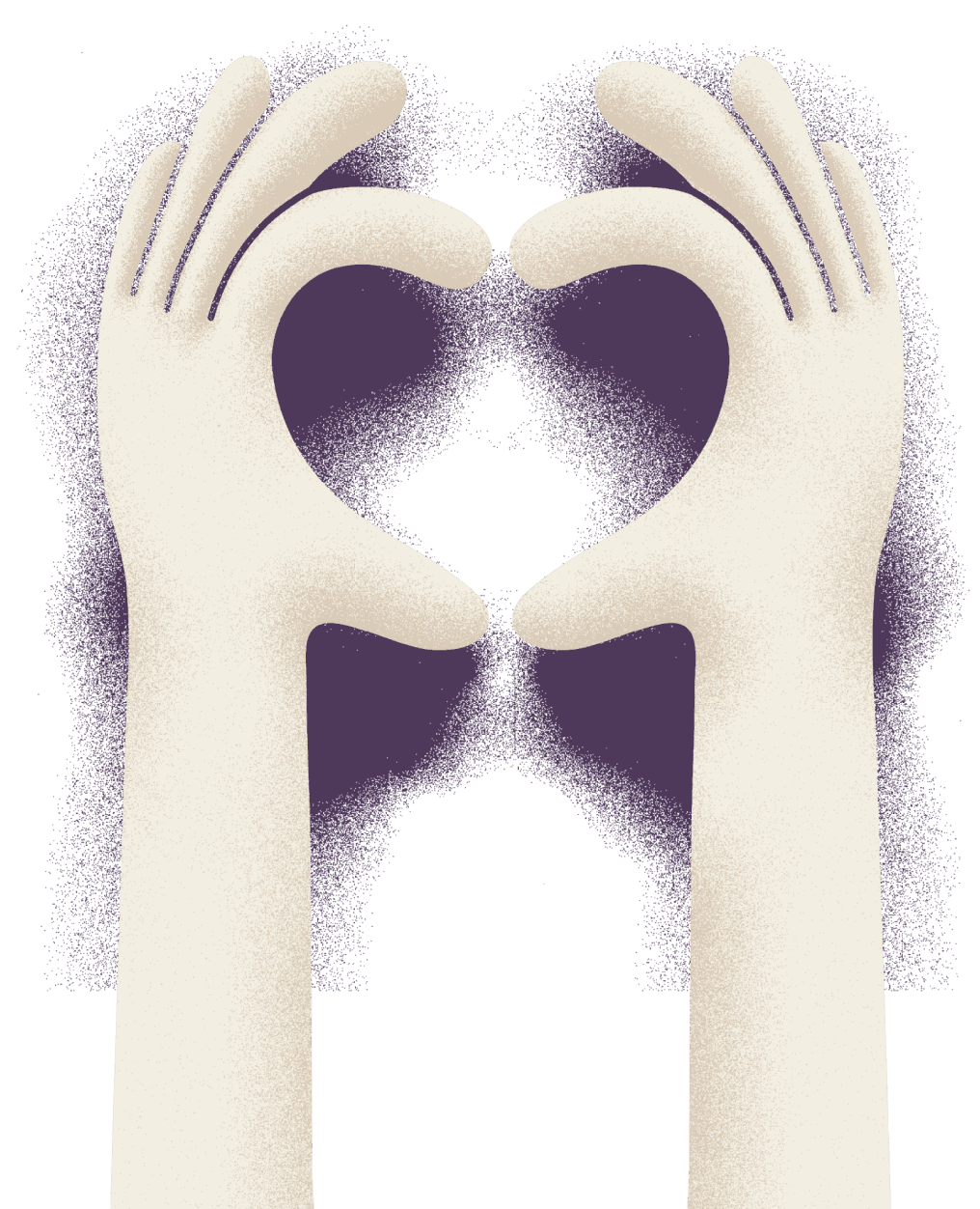Hands heart