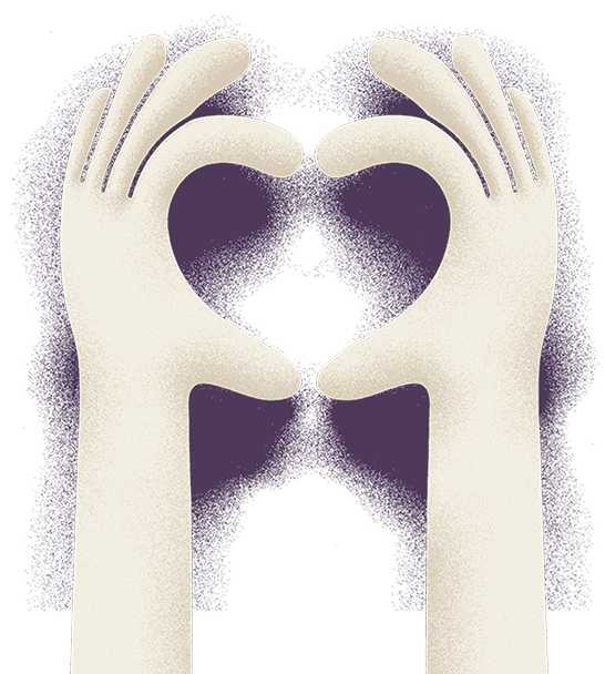 Hands heart