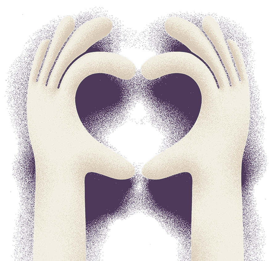 Hands heart